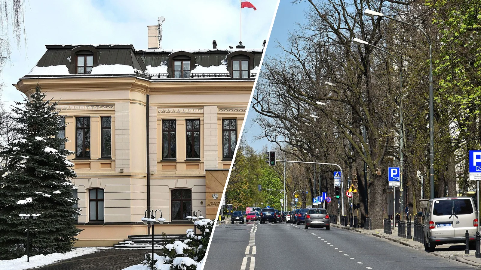 Trybunał Konstytucyjny, Aleja Jana Christiana Szucha w Warszawie — zdjęcia poglądowe