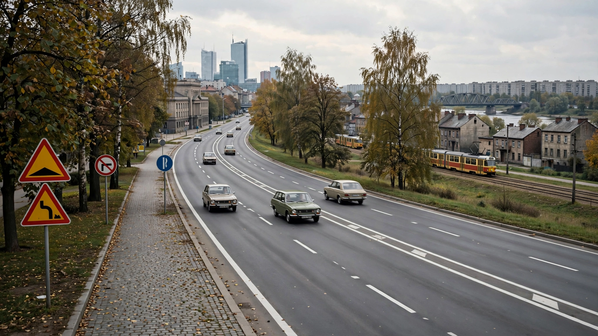 Trasa szybkiego ruchu Warszawa–Katowice, zwana gierkówką, w latach powstania