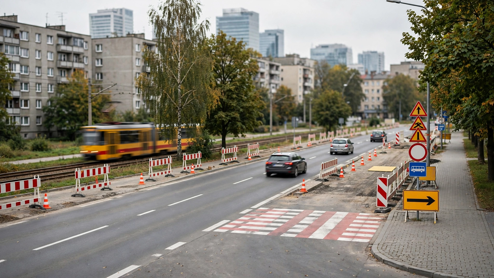Droga wojewódzka nr 721 na odcinku między Piasecznem a Lesznowolą
